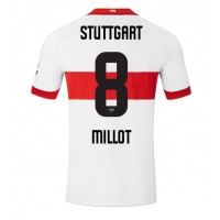 Dres Stuttgart Enzo Millot #8 Domáci 2024-25 Krátky Rukáv